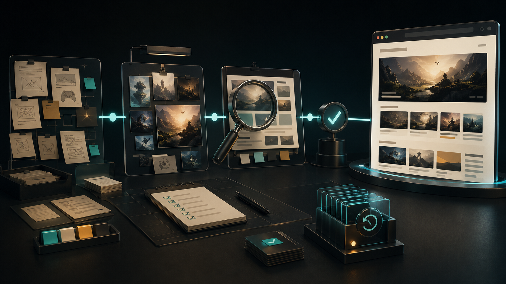 Website Content Publisher promotional artwork